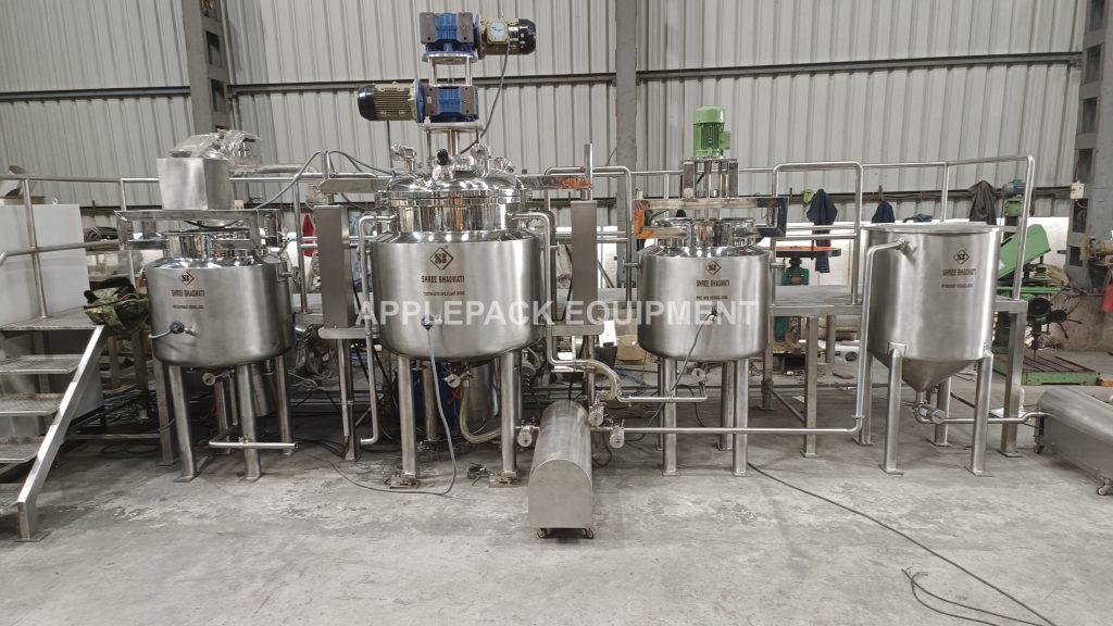 Toothpaste manufacturing plant - Toothpaste Making machine, toothpaste plant