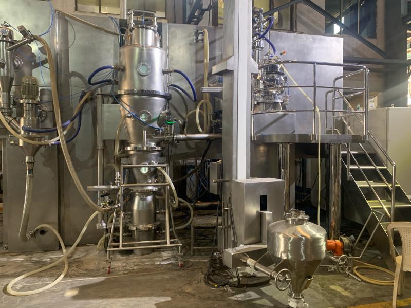 Closed Loop Contained Granulation Line