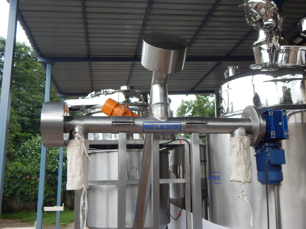 Sifter & Silo Storage with Powder transfer System applications in the pharmaceutical, food, dairy and chemical industries. 