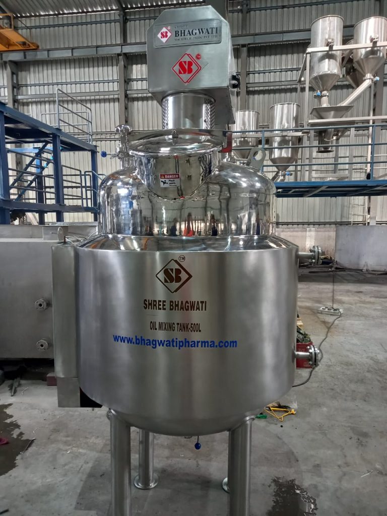 Jacketed Mixer Tank , Jacketed Mixing Vessel, Manufactuing Mixer